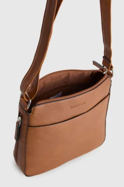Zip Expandable Crossbody Bag